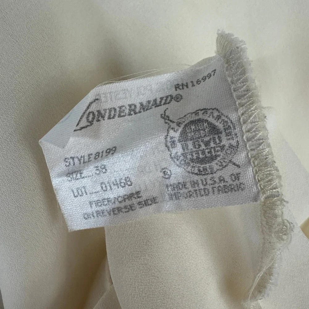 Wondermaid Womens Vintage‎ Fairy Slip Dress Size 38 US M Coquette Regency Y2K